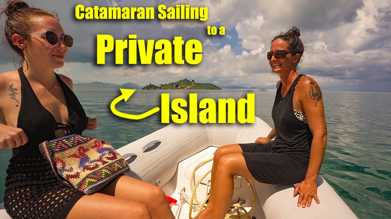 Sailing to an Off-grid private island in Belize