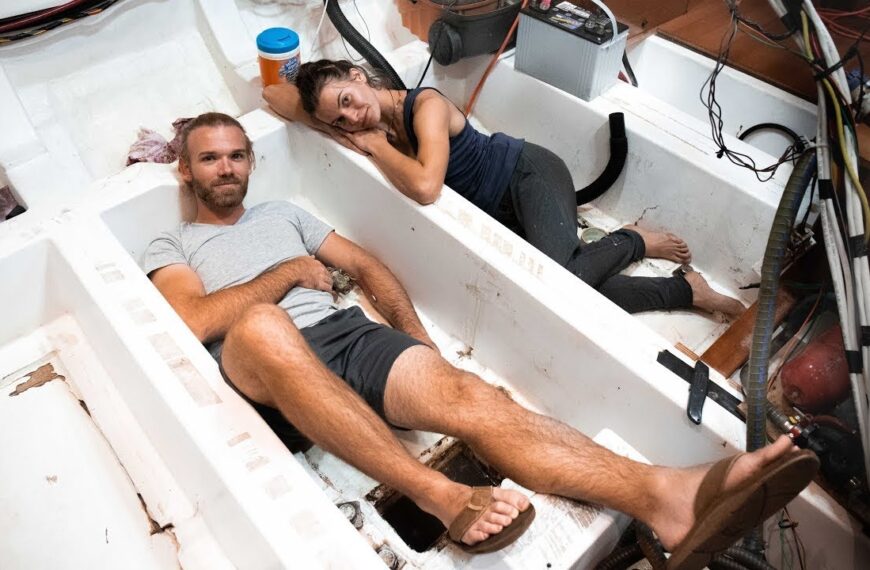 Our SALVAGE SAILBOAT Has Been Leaking for Years | Expedition Evans 6
