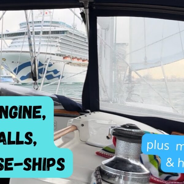NO engine & NO autopilot sail from Bahamas to Florida! plus haul out [ep 5]
