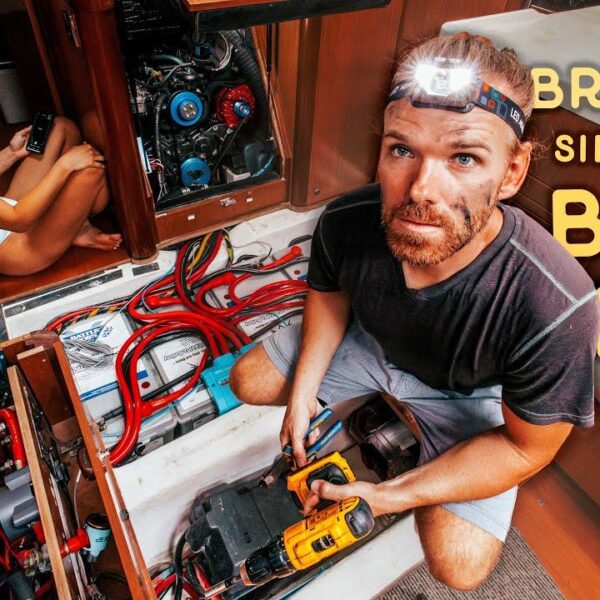 Don't Explode, Get Electrocuted, Or Call MayDay – Boat Life DIY | EE 135