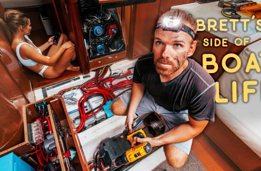 Don't Explode, Get Electrocuted, Or Call MayDay – Boat Life DIY | EE 135