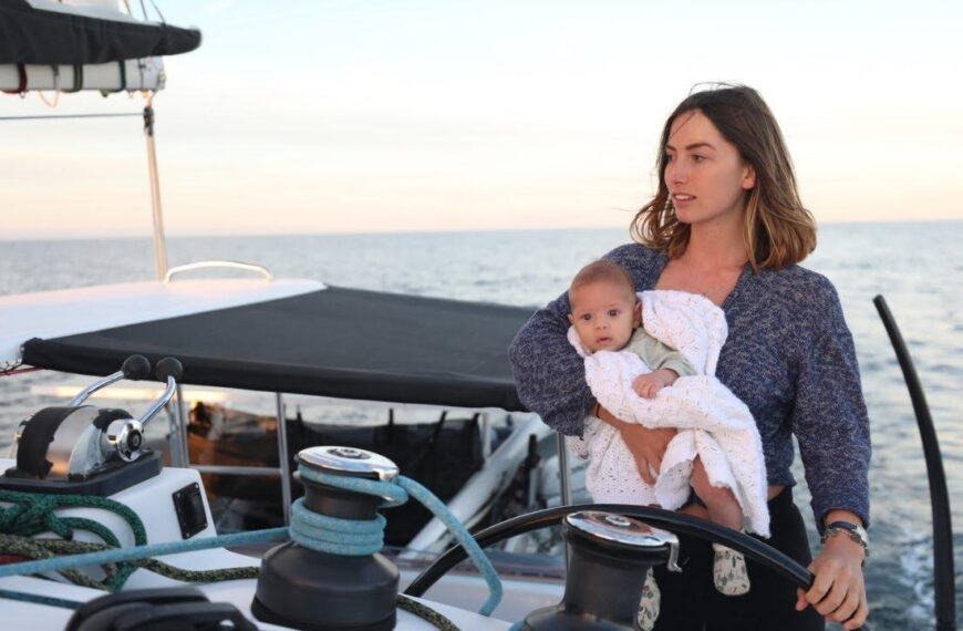 Our First Overnight Sail, with a Baby!