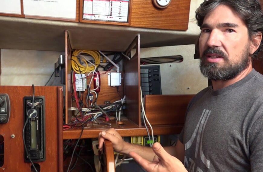 Sailing and Navigation Electronics Installation!- Sailing Vessel Delos