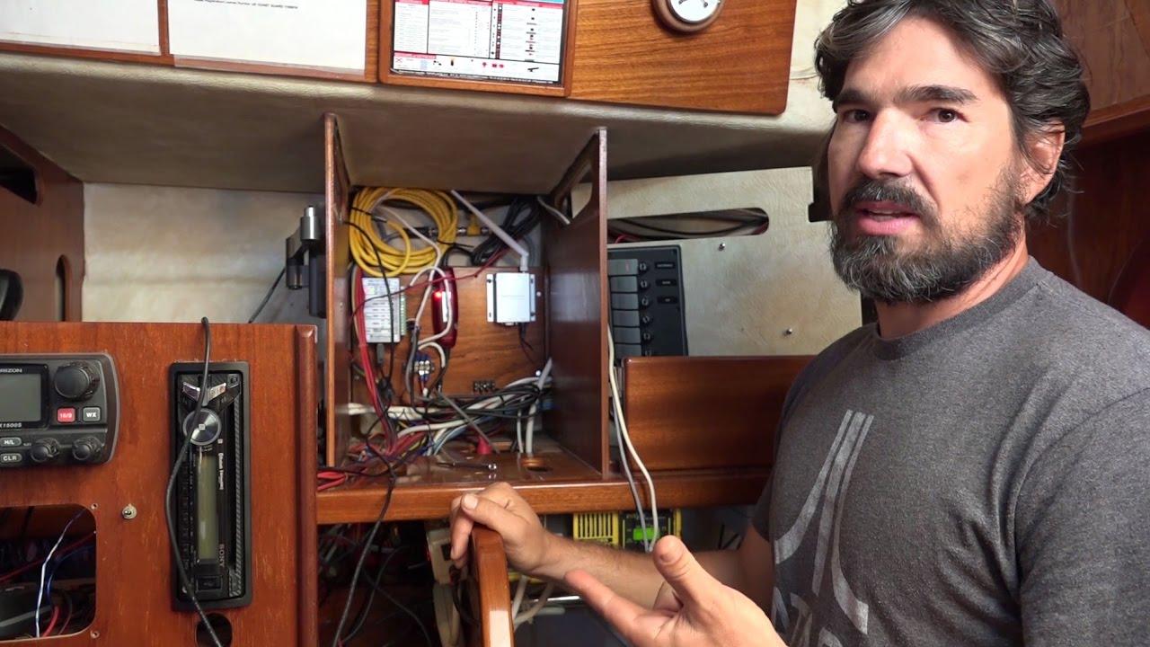 Sailing and Navigation Electronics Installation!- Sailing Vessel Delos