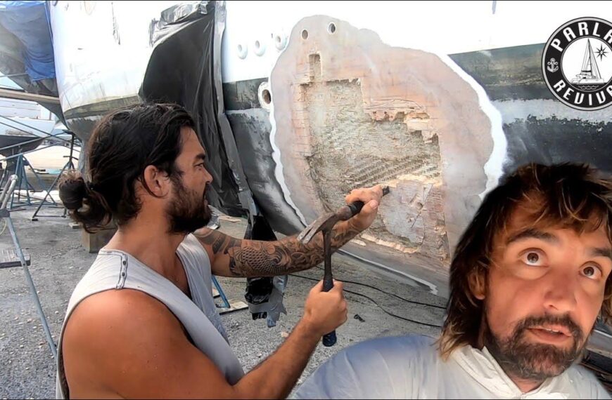 HURRICANE DAMAGED BOAT REBUILD BEGINS! – Episode 94