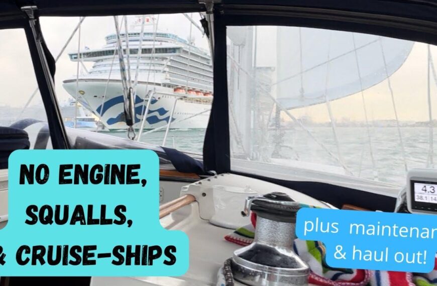 NO engine & NO autopilot sail from Bahamas to Florida! plus haul out [ep 5]